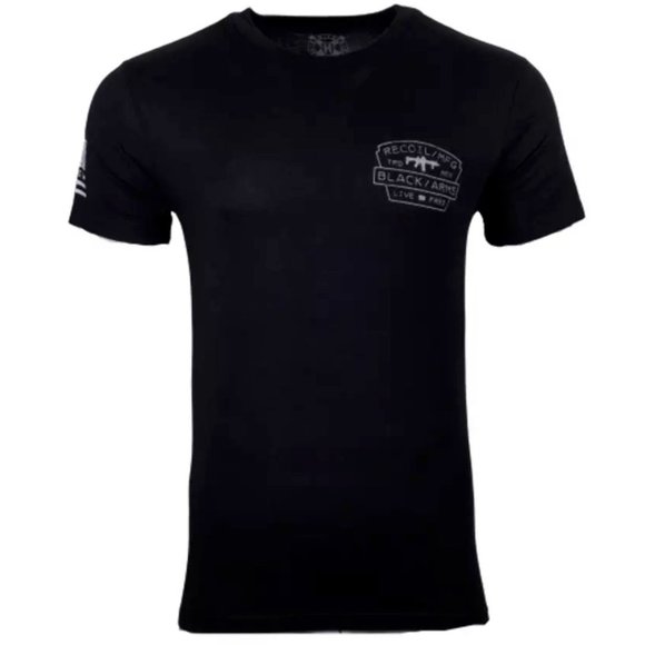 HOWITZER Clothing Men's T-Shirt S/S ARMS BADGE Tee - Picture 2 of 8